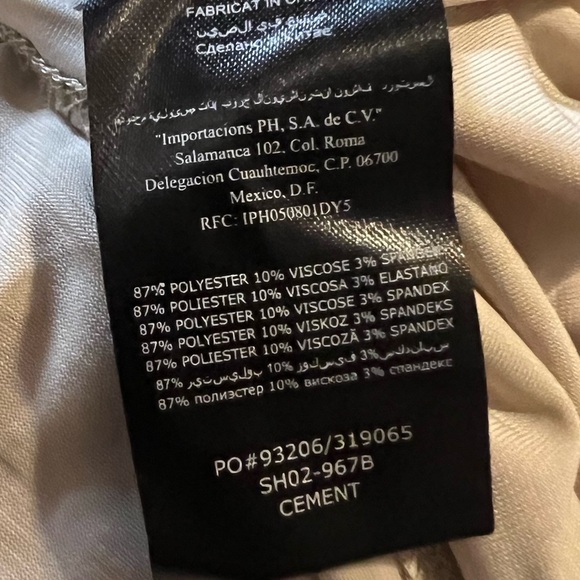 ⭐️Bebe Gray Halter Dress with Silver Accents - Picture 8 of 9